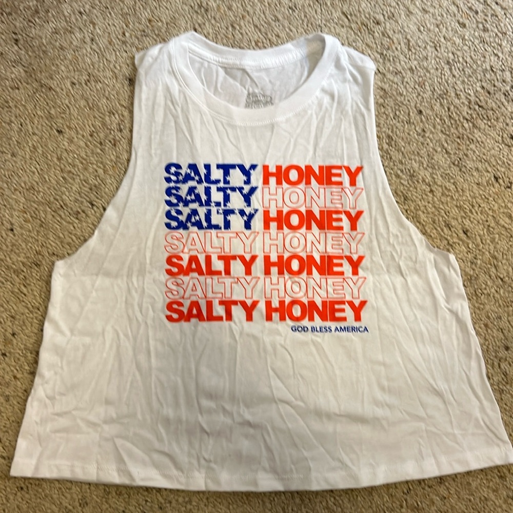 Salty Honey Tank Crop Top